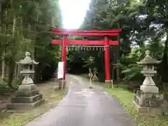 大笹原神社の鳥居