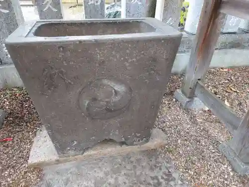 尾久八幡神社の手水