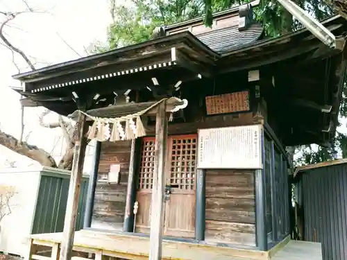 雲峰神社の本殿・本堂