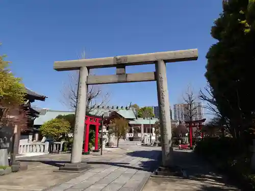 石濱神社の鳥居