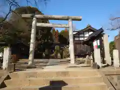 池辺杉山神社の鳥居