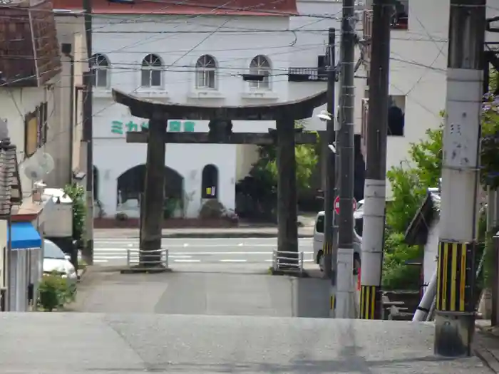 三笠神社の鳥居