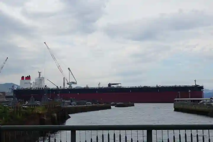 亀山神社の周辺