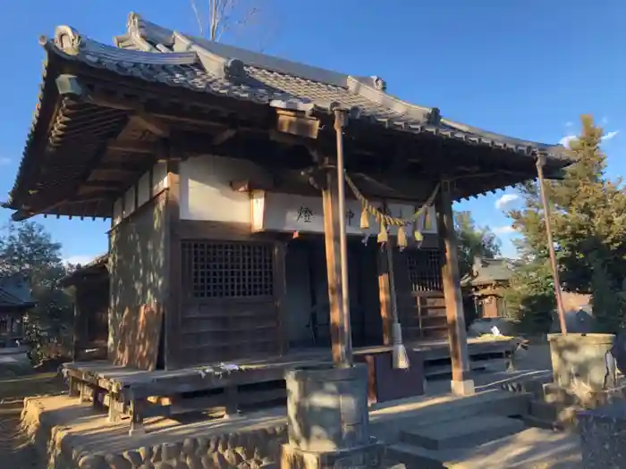 足高神社の本殿