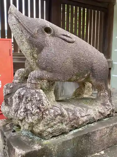 摩利支天堂 禅居庵の狛犬