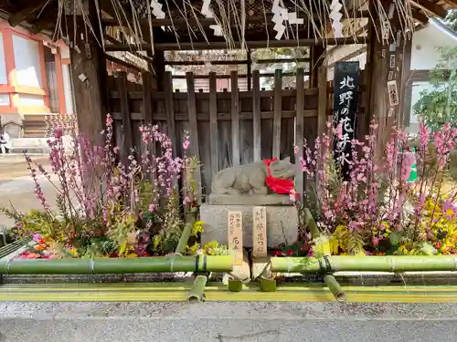 北野天満宮の像