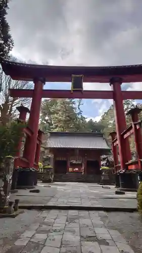 北口本宮冨士浅間神社の鳥居