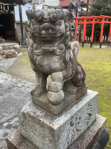 縣神社の狛犬