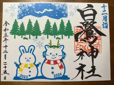 月詣　雪だるま