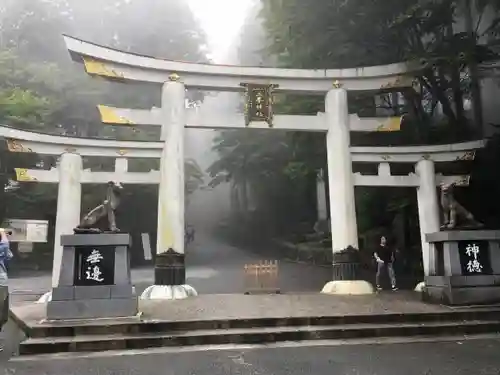 三峯神社の鳥居