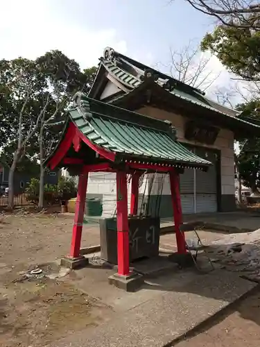 熊野神社の手水舎