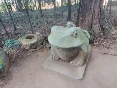 大宝八幡宮の像