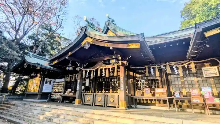 検見川神社の本殿・本堂