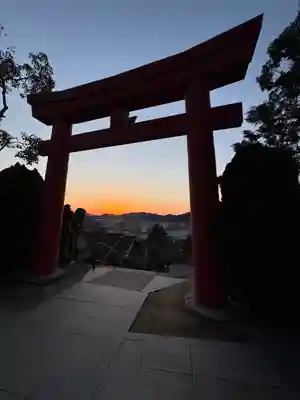 このみ白雲大社の鳥居