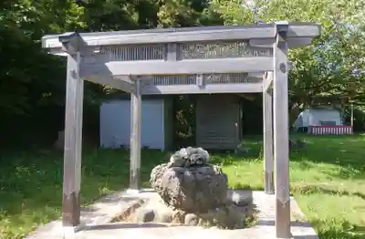 山上大神宮の手水舎