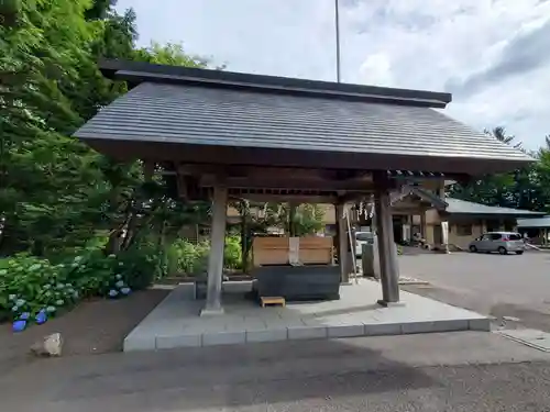 旭川神社の手水