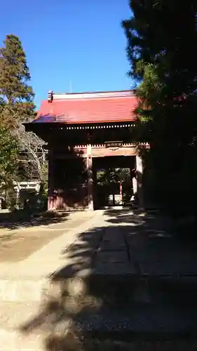 松虫寺の山門