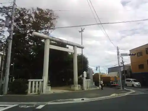 下総野田愛宕神社の鳥居