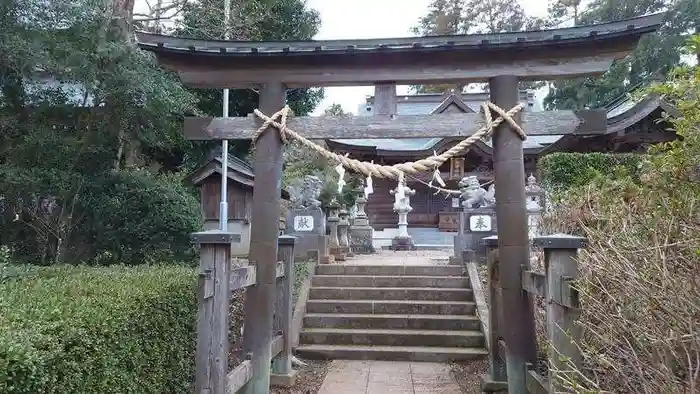 熊野神社の鳥居