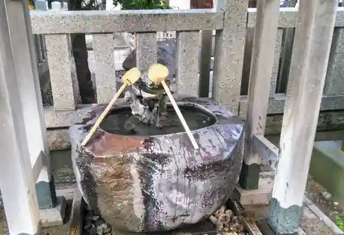 牛天神北野神社の手水舎