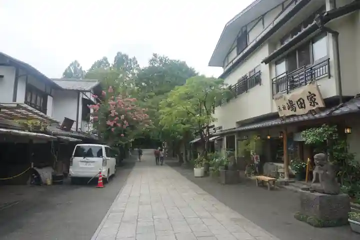 深大寺の周辺