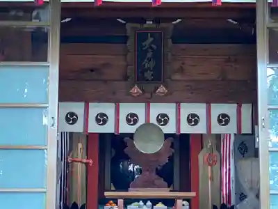 大戸神社の本殿・本堂