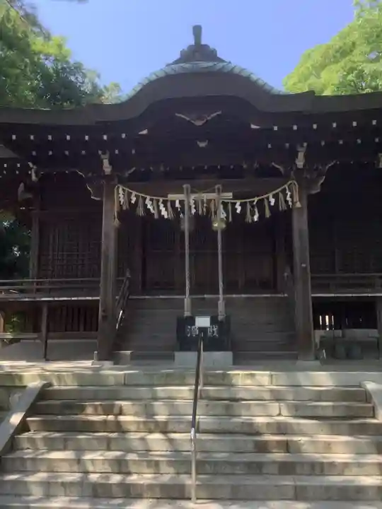 国玉神社・八劔社合殿の本殿・本堂