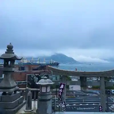 亀山八幡宮の景色