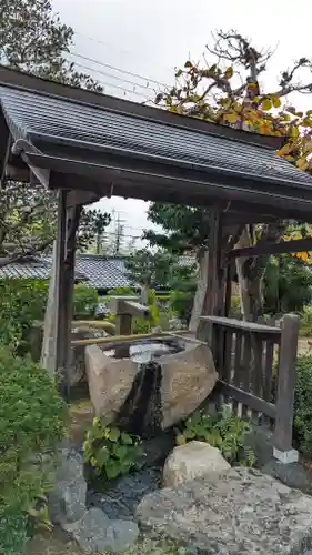 衣笠常修寺の手水舎