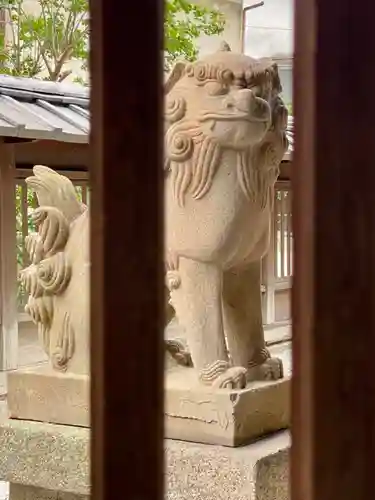 金井戸神社の狛犬