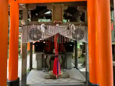 伏見稲荷大社　御膳谷奉拝所の末社・摂社