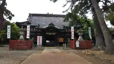 手筒花火発祥の地 吉田神社の本殿・本堂