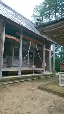 深田部神社の本殿・本堂