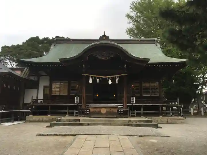 葛飾八幡宮の本殿・本堂