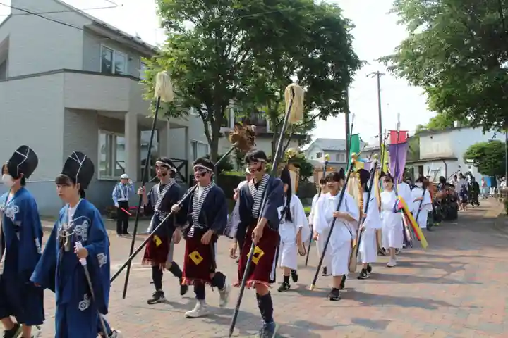 釧路一之宮 厳島神社のお祭り
