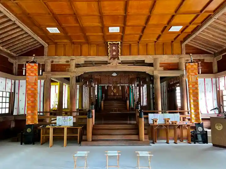 深川神社の本殿・本堂