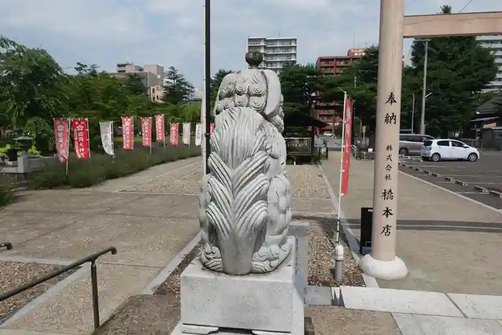 櫻岡大神宮の狛犬