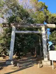 神明神社の鳥居