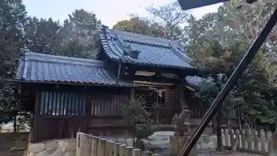 大毛神社(大毛五百入塚)の本殿・本堂