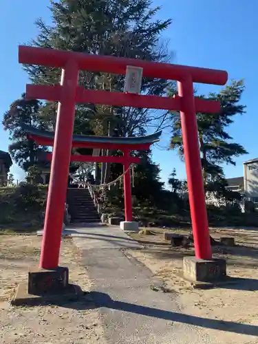 高柳大香取神社の鳥居