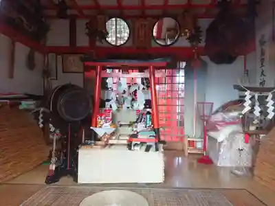 金巻明神の本殿・本堂