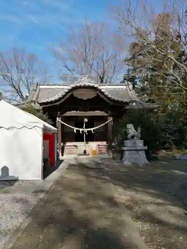 網戸神社の本殿