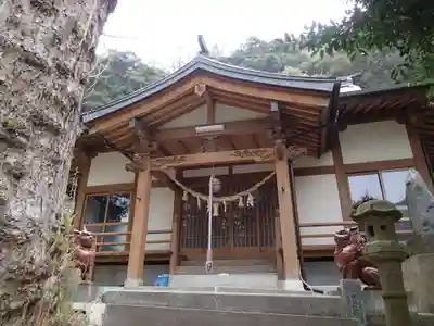 雷命神社の本殿・本堂