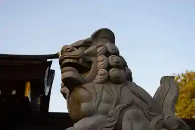 亀ケ池八幡宮の狛犬