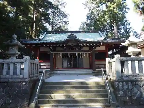 一幣司浅間神社の本殿・本堂