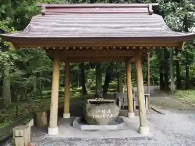 山宮浅間神社の手水舎
