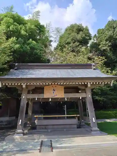 健軍神社の手水