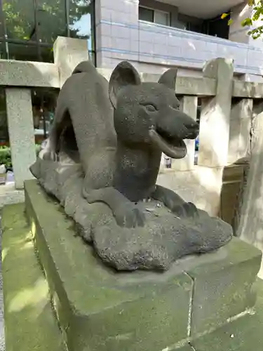 小野照崎神社の狛犬