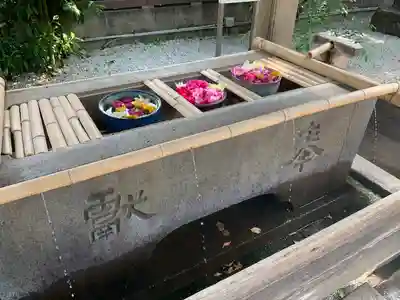 上野東照宮の手水舎