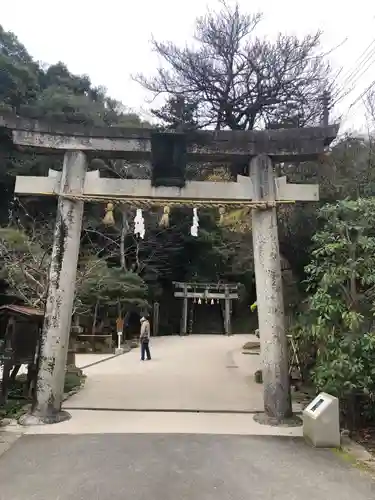 玉作湯神社の鳥居